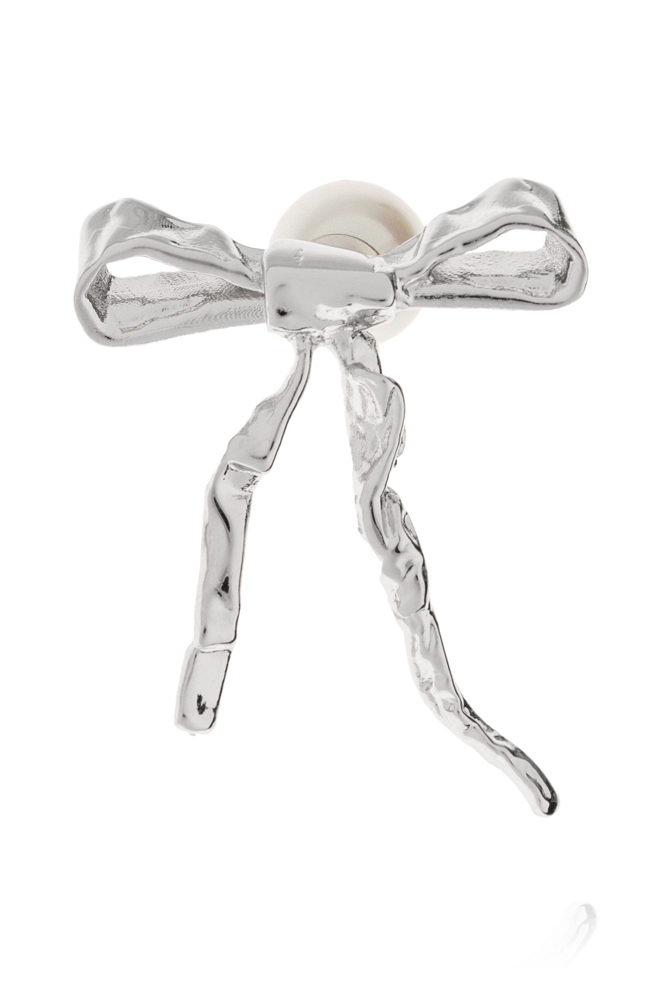 Silver Bow earrings Marni - Vitkac AS